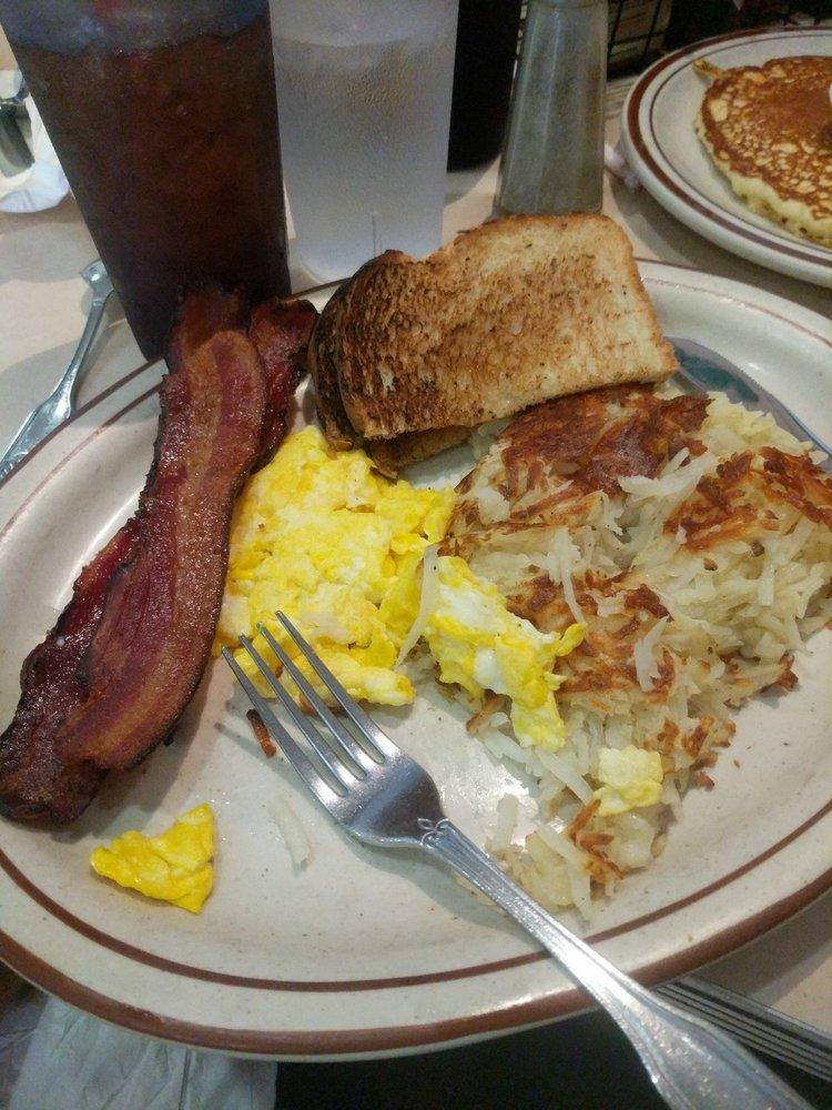 Ranch Breakfast Special · 2 eggs made to order, 3 strips of bacon, hash browns, toast and coffee.