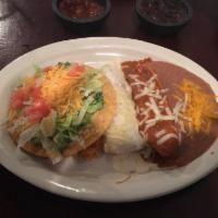 Tamales · Homemade. 4 pieces of pork tamales with green sauce, ranchero sauce, sour cream sauce, and c...