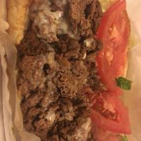 Philly Steak and Cheese Sandwich · 