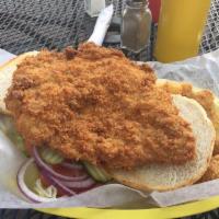 Indiana Pork Tenderloin Sandwich · 