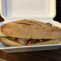 Coconut Tiger Shrimp Sandwich · 