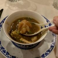 Seafood Hot & Sour Soup · 