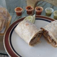 Surf and Turf Burrito · 