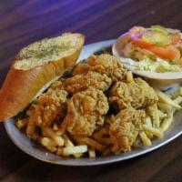 8 Pieces Fried Oyster Platter · 