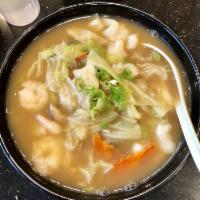 Spicy Seafood Ramen · 