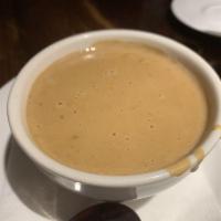 Cream of Mushroom Soup · Our famous recipe for this decadent creamy mushroom soup.