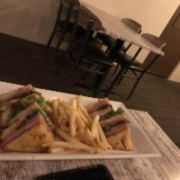 Grilled Club Sandwich · 
