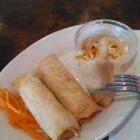 Spring Roll · Our vegetable rolls deep fried and served with sweet and sour dipping sauce.  (3pcs/order)