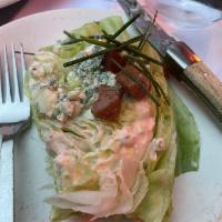 Wedge Salad · Blue Cheese, Candied Bacon, Habanero Ranch