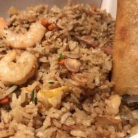 Shrimp Fried Rice · large and succulent
