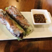 2 Grilled Pork Roll · Rolled in rice paper with special sauce.