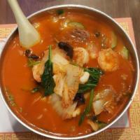 Seafood Noodle Soup · 