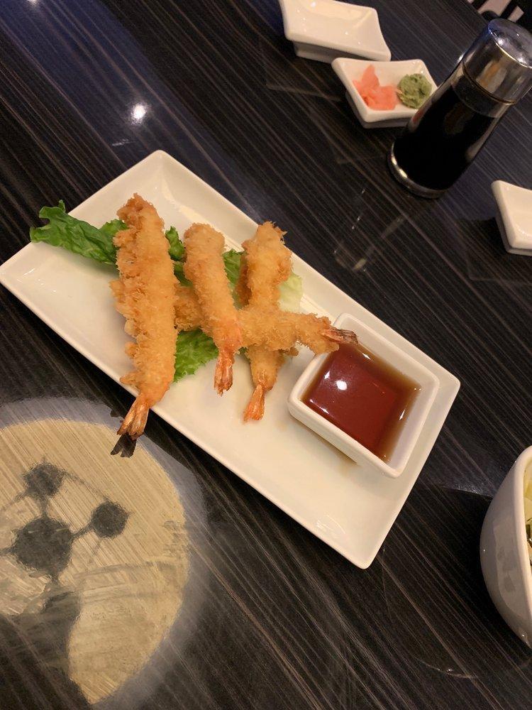 Shrimp Tempura · 7 jumbo shrimp tempura fried and served with tempura sauce and assorted vegetable tempura. Served with steamed rice and vegetables.