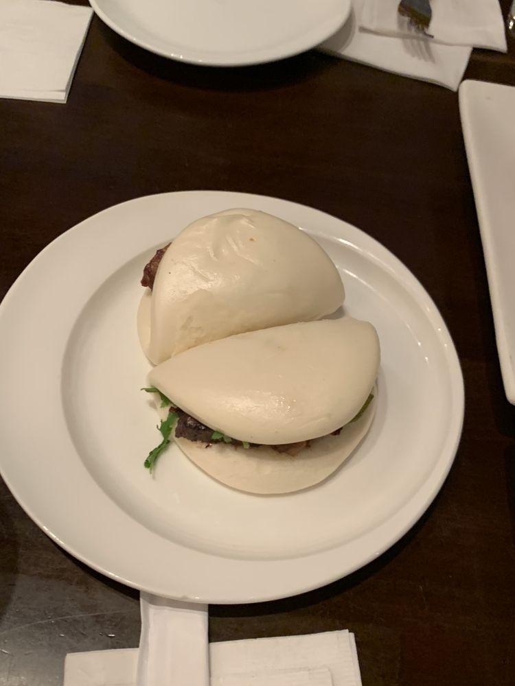 Pork Belly Steamed Buns · Two buns.