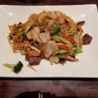 Chicken Hibachi · Served with mixed vegetables and choice of fried rice, white 
rice, or house noodles. Teriy...