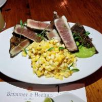 Pepper Crusted Albacore Tuna · 