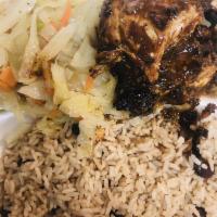 Jerk Chicken · A mixture of herbs, spices, and seasonings. 