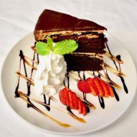 Chocolate Ganache Cake · 