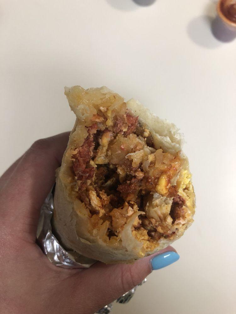 Chorizo and Egg Burrito · 