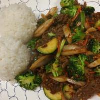 Mongolian Beef Special · Spicy