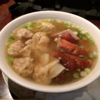 Roast Duck Wonton Noodle Soup · 