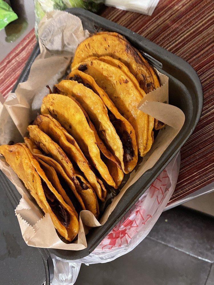 Dorado Red Taco · Tacos dorados birria de rez the house specialty.