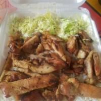 Teriyaki Chicken Over Rice · 