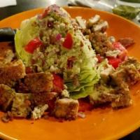 Parmesan Pecan-crusted Chicken Salad · 