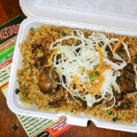 Jerk Chicken Fried Rice · 