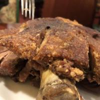Crispy Pata · Deep fried leg of pork.