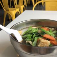 Vegetable Noodle Soup · 