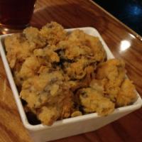 Fried Mushrooms · Delicious hand battered fresh mushrooms. Served with ranch or country gravy.