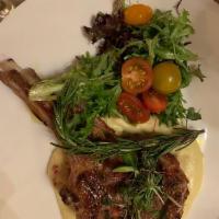 Wood Fired Veal Chop · 