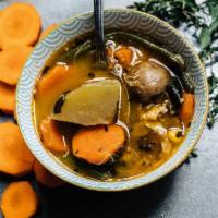 Herb Roasted Chicken Soups · 