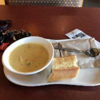 Broccoli and Cheddar Soup · 