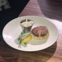 Crab Cake · Pan fried Maryland style with House tarter sauce