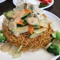 Singapore Style Fried Noodles · 