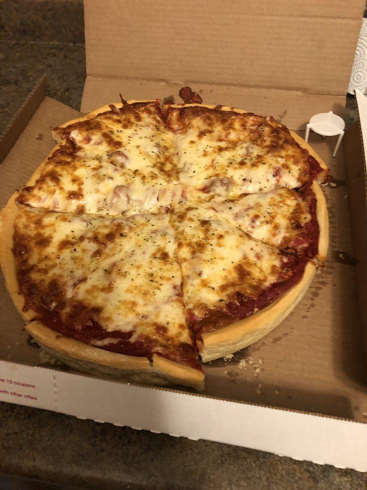 Chicago Pan Cheese Pizza · 