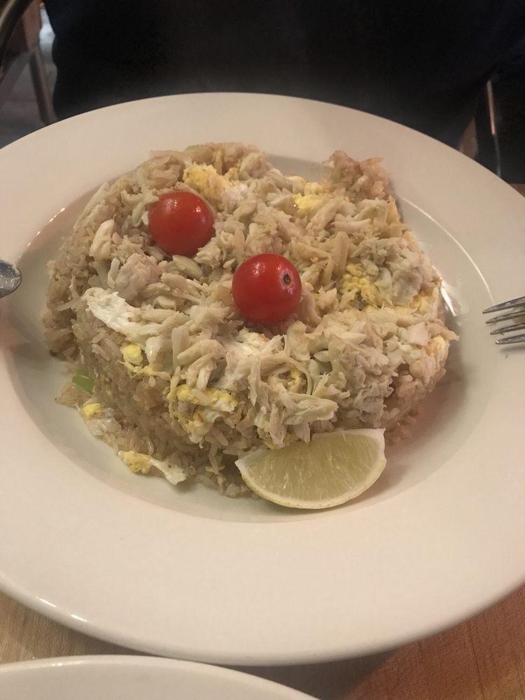 Crab Fried Rice · Tomato, carrot, onion, celery and egg.