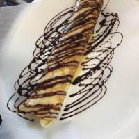 Nutella and Sour Cream Crepe · 