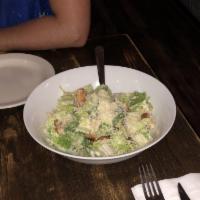 Caesar Salad · Romaine lettuce, croutons, grana Padano, parmigiana, housemade caesar dressing (chicken or s...
