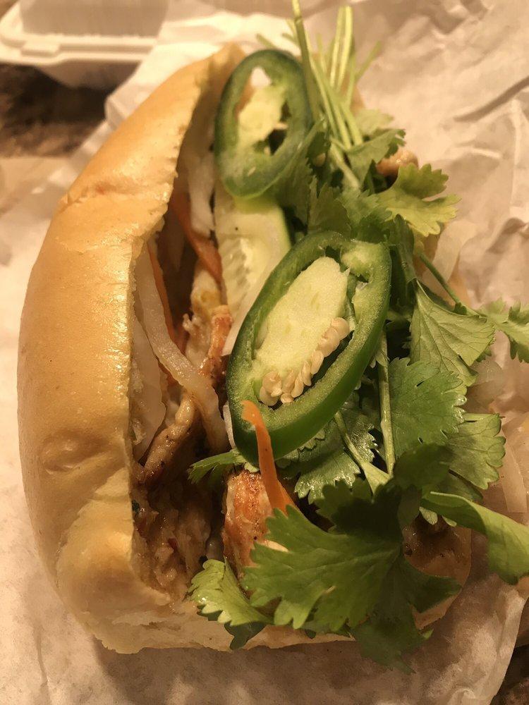 Lemongrass Chicken Sandwich · 