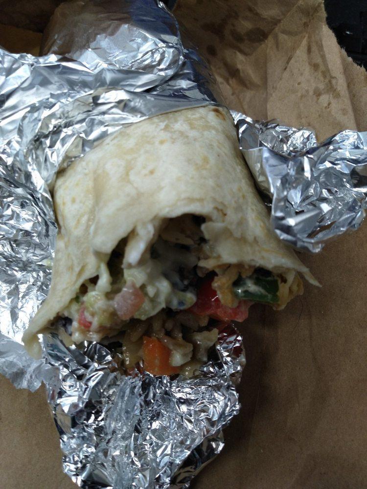 Regular Veggie Burrito · 