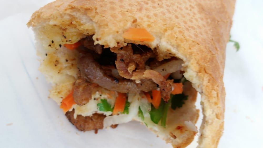 Grilled Pork Sandwich · 