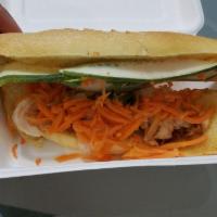 Coconut Tiger Shrimp Sandwich · 
