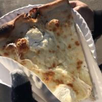 White Pizza · Ricotta and mozzarella.