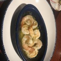 Garlic Shrimp Scampi · Baked in a garlic sauce and served with lemon.
430 Cal