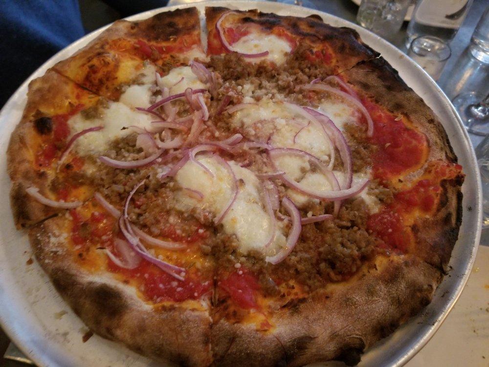 Fennel Sausage Pizza · 