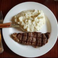 12 Oz. New York Strip Steak Lunch · 
