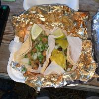 Pastor Soy Curl Tacos · 